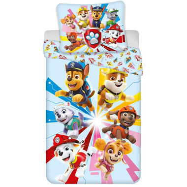 PAW Patrol Dekbedovertrek Squad - Eenpersoons - 140 x 200 cm - Polyester product