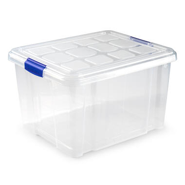 Plasticforte Opslagbakken - met deksel - 25L - 42 x 36 x 25 cm product