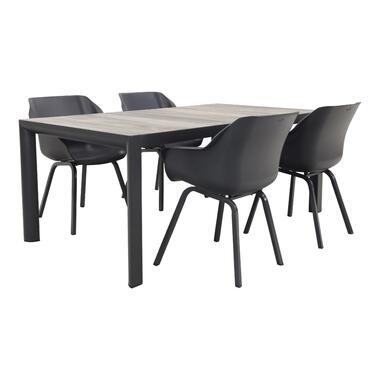 Hartman Sophie Xerix/Kings tuinset antraciet - 180x100 cm product