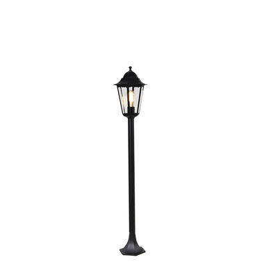 Qazqa staande buitenlampen new orleans zwart e27 product