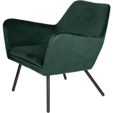 Puur - Berg fauteuil velvet groen product