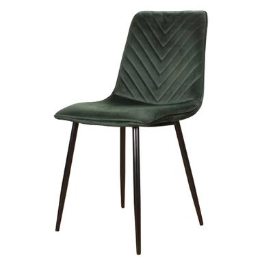 DS4U - Gaby eetkamerstoel velvet groen product