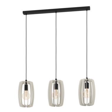 EGLO Bajazzara Hanglamp - E27 - 89 cm - Zwart/Grijs product