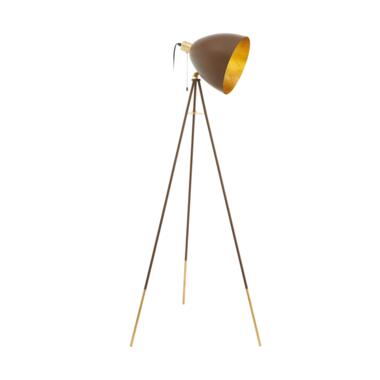 EGLO Chester 1 Vloerlamp - E27 - 149,5 cm - Roest/Goud product