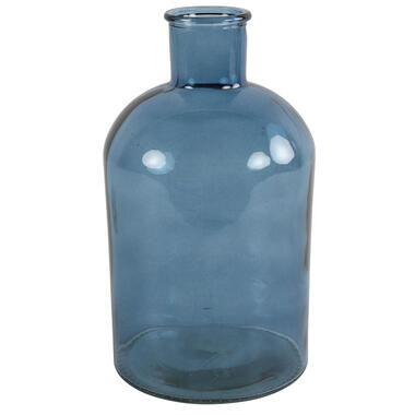 Countryfield vaas - zee blauw - glasA - apotheker fles - D17 x H31 cm product