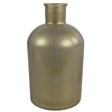 Countryfield Vaas - mat goud - glasA - apotheker fles - D17 x H31 cm product