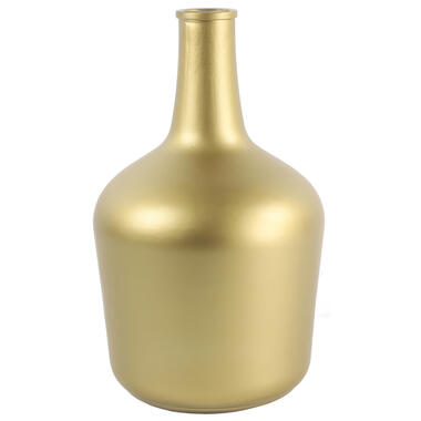 Countryfield Vaas - mat goud - glas - XL fles - D25 x H42 cm product