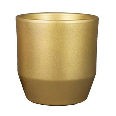 Bela Arte Plantenpot/bloempot Joly - keramiek - goud product