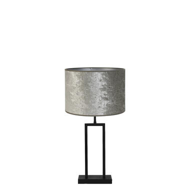 Tafellamp Shiva/Chelsea - Zwart/Zilver - Ø30x62cm product