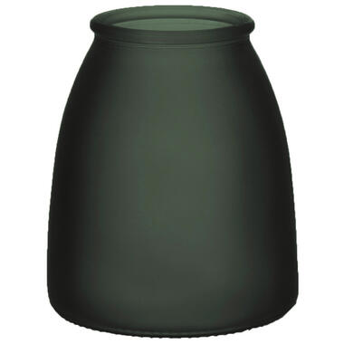 Bellatio Design Vaas - mat groen glas - D13 x H15 cm product