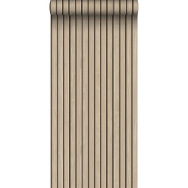 ESTAhome behang - houten wandpanelen 3d - beige - 0.53 x 10.05 m - 139607 product