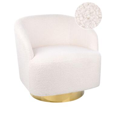 LAVIK - Fauteuil - Wit - Polyester product