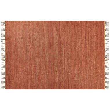 LUNIA - Jute vloerkleed - Rood - 160 x 230 cm - Jute product