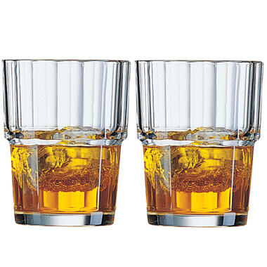 Arcoroc Whisky tumbler glazen - 6x - Norvege serie - 160 ml product