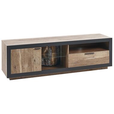 MARANA - TV-meubel - Lichte houtkleur - MDF product