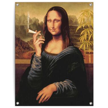 Tuinposter - Mona Lisa - joint - 80x60 cm Canvas product