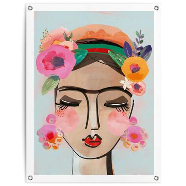 Tuinposter - Happy Face - 80x60 cm Canvas product
