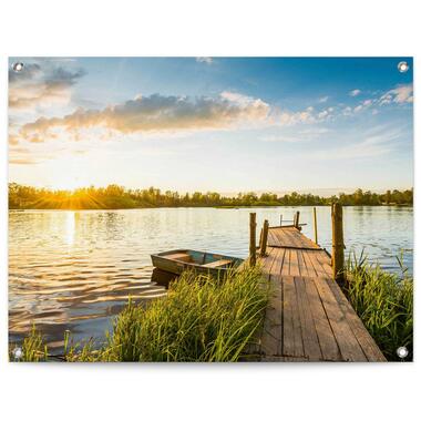 Tuinposter - Zonsopgang - 60x80 cm Canvas product