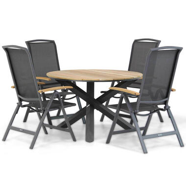 Lifestyle Rosello/Fabriano 120 cm dining tuinset 5-delig product
