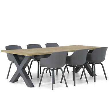 Lifestyle Salina/Cardiff 240 cm dining tuinset 7-delig product