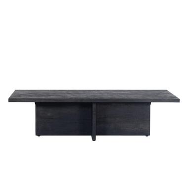 Salontafel Zwart 140cm - Mangohout - Urban/Chic - Tafel Maddox product