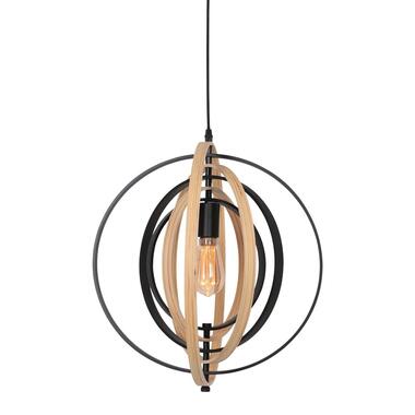 Anne Light & home hanglamp Muoversi - 1 lichts - 45x190 cm - beige zwart product