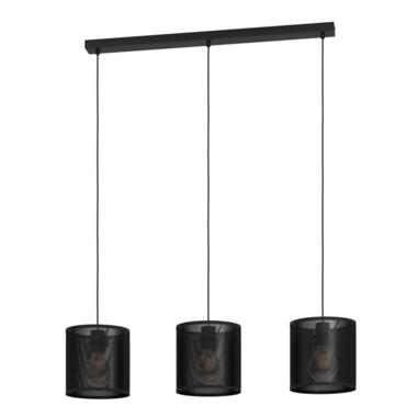 EGLO Manby Hanglamp - E27 - 90 cm - Zwart - Staal product