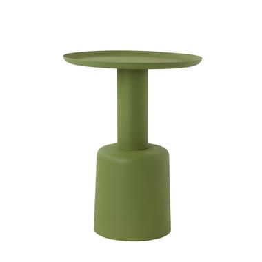 Bijzettafel Milaki - Groen - Ø39cm product