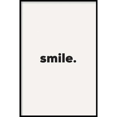 Walljar - Smile - Poster met lijst / 50 x 70 cm product
