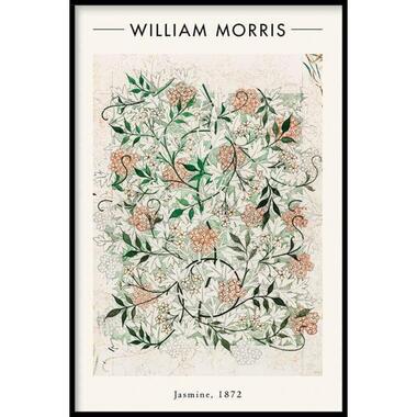 Walljar - William Morris - Jasmine - Poster met lijst / 60 x 90 cm product