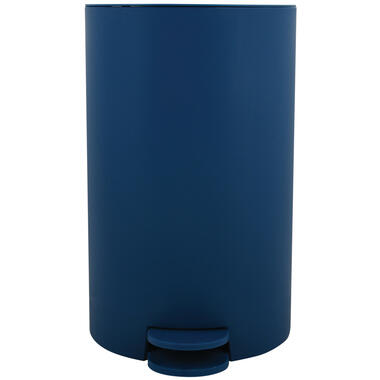 MSV kleine badkamer/toilet pedaalemmer - marine blauw - 3L - 15 x 27cm product