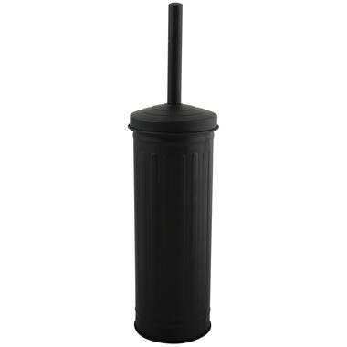 MSV Industrial Toilet/wc-borstel houder - metaal - zwart - 38 cm product