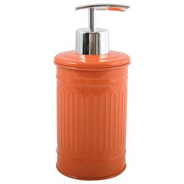 MSV Zeeppompje/dispenser - Industrial - metaal - oranje - 17 cm product