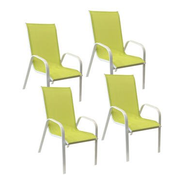 Happy Garden Buitenstoelen MARBELLA - Groen - Aluminium product