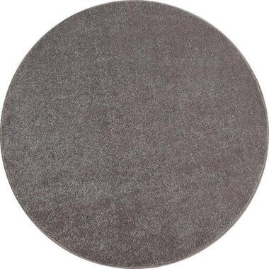 Basics Effen Rond Vloerkleed Beige Laagpolig - 120 CM ROND product