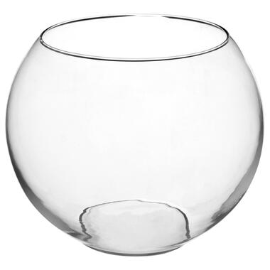 Atmosphera vaas Ronde Bol - transparant - glas - H20 x D25 cm product