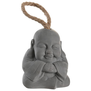Items Deurstopper Boeddha - cement - grijs - 1.2 kilo - 12 x 15 cm product