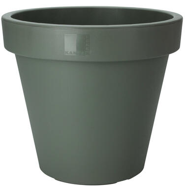 Pro Garden Plantenpot/bloempot - Tuin - kunststof - groen - 35cm product