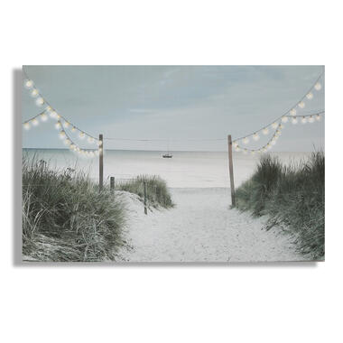 Art for the Home - Canvas LED - Strandwandeling - 60x90cm product