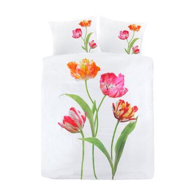 Papillon dekbedovertrek Tulips - 240x200/220 cm - Wit product