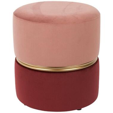 Puur - Aneby poef/krukje roze product