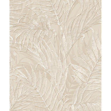 Dutch Wallcoverings - Grace Tropical palm leaf beige - GR322102 product