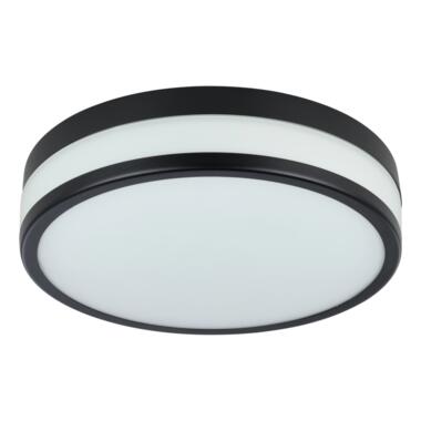EGLO LED Palermo Plafondlamp - LED - Ø 30 cm - Zwart/Wit - Badkamer product
