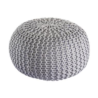 Zittende Pouf PREMIUM-55cm - Voor buiten en binnen - Grijs product