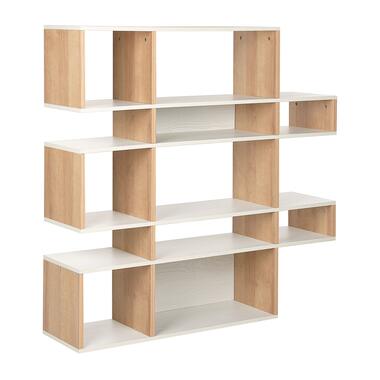 AMARILO - Boekenkast - Lichte houtkleur - MDF product