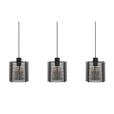 EGLO Segovia Hanglamp - E27 - 88 cm - Zwart - Hout product