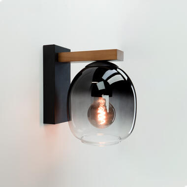 EGLO Filago Wandlamp - E27 - Bruin, zwart product