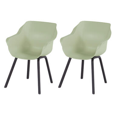 Hartman Sophie Element dining armstoel - french green - 2 st. product