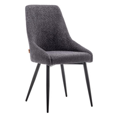 Furnihaus Eetkamerstoel Oscar Boucle Zwart product