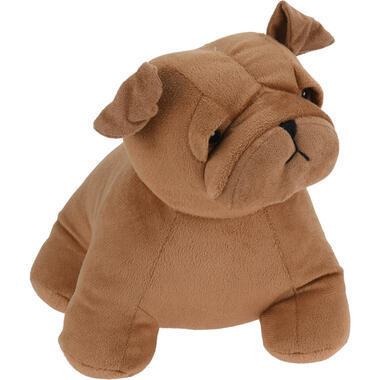 H&S Collection Deurstopper Hond 1 kilo gewicht - Franse Bulldog bruin product